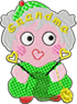 pixie Grandma Knitting